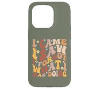 Funny I Came I Saw I Forgot What Elderly Forgetful Dementia Carcasa para iPhone 15 Pro