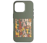 Funny I Came I Saw I Forgot What Elderly Forgetful Dementia Carcasa para iPhone 16 Pro