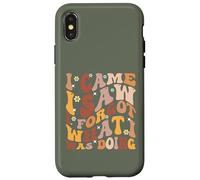 Funny I Came I Saw I Forgot What Elderly Forgetful Dementia Carcasa para iPhone X/XS