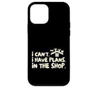 Funny I Cant I Have Plans In The Shop Handy Man Carcasa para iPhone 12 mini