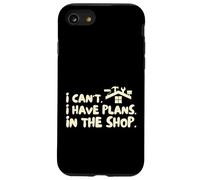Funny I Cant I Have Plans In The Shop Handy Man Carcasa para iPhone SE (2020) / 7 / 8