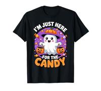 Funny I´m Just Here For The Candy Cute Halloween Camiseta