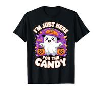 Funny I´m Just Here For The Candy Cute Halloween Camiseta