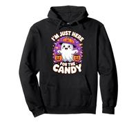 Funny I´m Just Here For The Candy Cute Halloween Sudadera con Capucha