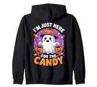 Funny I´m Just Here For The Candy Cute Halloween Sudadera con Capucha