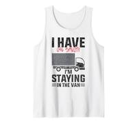Funny I’m Staying In The Van Phasmophobia Gamer Men Women Camiseta sin Mangas