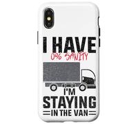 Funny I’m Staying In The Van Phasmophobia Gamer Men Women Carcasa para iPhone X/XS