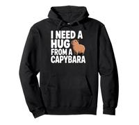 Funny I Need A Hug from a Capybara Sudadera con Capucha