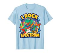 Funny I Rock The Spectrum Autismo Maestro Conciencia Vida Camiseta