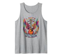 Funny I Rock The Spectrum Autismo Papá Derechos educativos únicos Camiseta sin Mangas