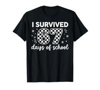 Funny I Survived 67 Days of School Six Seven Camiseta