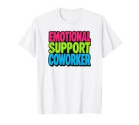 Funny Idea for Coworker Emotional Support Office Joke Camiseta