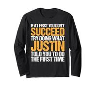 Funny If At First You Don't Succeed Try Doing What Justin Manga Larga
