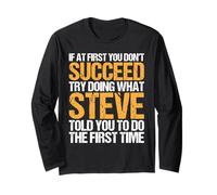 Funny If At First You Don't Succeed Try Doing What STEVE Manga Larga