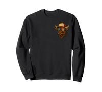 Funny if Genders Confuse You Go Milk a Bull Vintage Bandera de Estados Unidos Sudadera