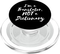 Funny I'm a Translator, NOT a Dictionary PopSockets PopGrip para MagSafe