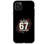 Funny I'm Getting Six Seven 67 for Christmas 6 7 Meme Design Carcasa para iPhone 11 Pro MAX