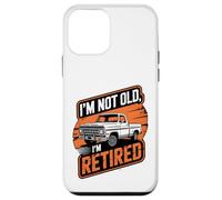 Funny I'm not Old I'm Retired, Classic Vintage Pickup Truck Carcasa para iPhone 12 mini