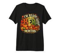 Funny I'm Ready for The ber Months Calabazas otoño Festivo Camiseta Premium