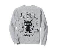 Funny I'm Ready Maybe Back To School Funny Teacher Hombres Mujeres Sudadera