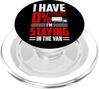 Funny I'm Staying In Tha Van Phasmophobia Gamer Women Men PopSockets PopGrip para MagSafe