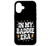 Funny In My Baddie Era, Bold Queen, Retro Diva Confidence Carcasa para iPhone 16