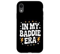 Funny In My Baddie Era, Bold Queen, Retro Diva Confidence Carcasa para iPhone XR