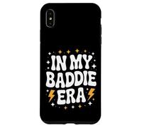 Funny In My Baddie Era, Bold Queen, Retro Diva Confidence Carcasa para iPhone XS Max
