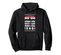 Funny Iraqi Joke Proud Iraqi Pride Iraq Flag Sudadera con Capucha