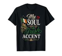 Funny Ireland Humor Irish Joke My Soul Accent Camiseta