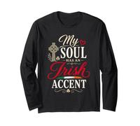Funny Ireland Humor Irish Joke My Soul Has An Irish Accent Manga Larga