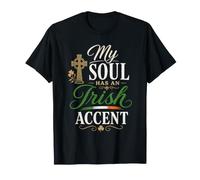 Funny Ireland Humor Irish Person Joke My Soul Has An Irish Camiseta