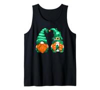 Funny Irish Leprechaun Cute Shamrock St. Patricks Day GNOME Camiseta sin Mangas