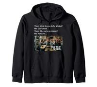 Funny IT Support Meme Tech Helpdesk Sysadmin Computer IT Guy Sudadera con Capucha