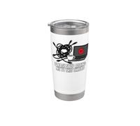 Funny IT Support Please Stop Adding Me To This Thread Vaso térmico de acero inoxidable de doble pared