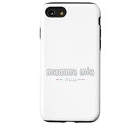 Funny Italia Mamma MIA - Bandera Italiana Carcasa para iPhone SE (2020) / 7/8