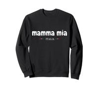 Funny Italia Mamma MIA - Bandera Italiana Sudadera