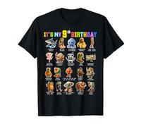Funny Italian Brainrot It's My 9th Birthday Meme Boys Girls Camiseta