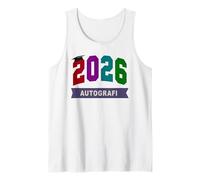 Funny Italian Learning ÚLTIMO DÍA DE Escuela Autógrafos Camiseta sin Mangas