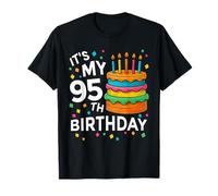 Funny Its My 95th Birthday Cake Decoraciones 95 Year Old Camiseta