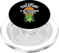 Funny It's Not Cheating If My Husband Relojes Regalo Mujer PopSockets PopGrip para MagSafe