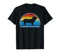 Funny I've Got Friends in Low Places for Basset Hound Lovers Camiseta