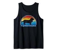 Funny I've Got Friends in Low Places for Basset Hound Lovers Camiseta sin Mangas