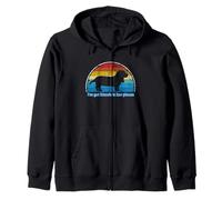 Funny I've Got Friends in Low Places for Basset Hound Lovers Sudadera con Capucha
