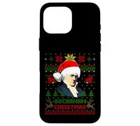 Funny James Presidente Buchanan Navidad Parodia Holiday Carcasa para iPhone 16 Pro MAX
