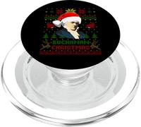 Funny James Presidente Buchanan Navidad Parodia Holiday PopSockets PopGrip para MagSafe