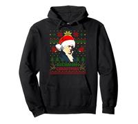 Funny James Presidente Buchanan Navidad Parodia Holiday Sudadera con Capucha