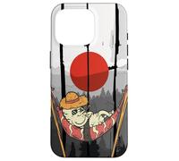 Funny Japan Nature Pattern For Vacation with Sleeping Sushi Carcasa para iPhone 16 Pro