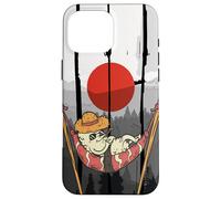 Funny Japan Nature Pattern For Vacation with Sleeping Sushi Carcasa para iPhone 16 Pro MAX