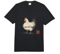 Funny Japanese Art Chicken Game Graphic tee Men Women Teens Comfort Colors Adult Heavyweight T-Shirt